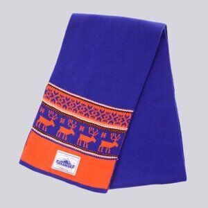 PENFIELD Fall Scarf Cobalt Blue Orange